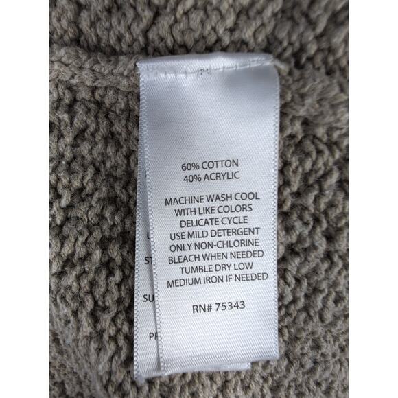 If It Were Me Cowl Neck Sweater Womens XS Beige Tan Knit Pullover Long Sleeve - Picture 10 of 11